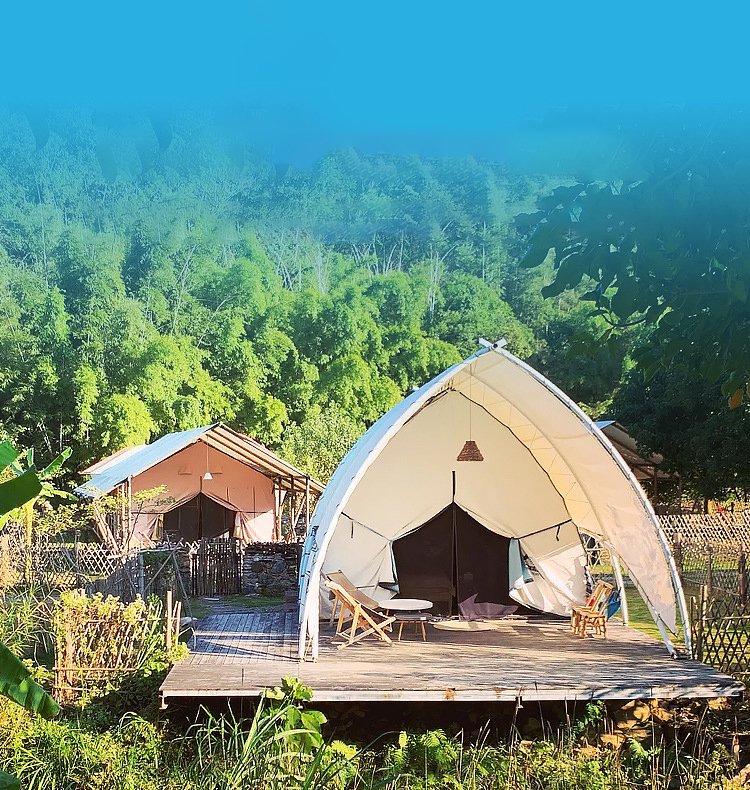 Ausflüge im freien, camping-restaurants, hotel-zelten