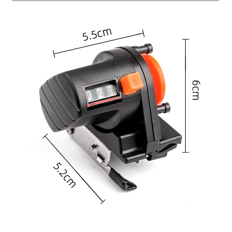 뗏목낚시로아간낚싯줄길이계수기 릴릴미터기