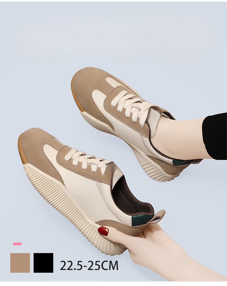 厚底スニーカー正面画像