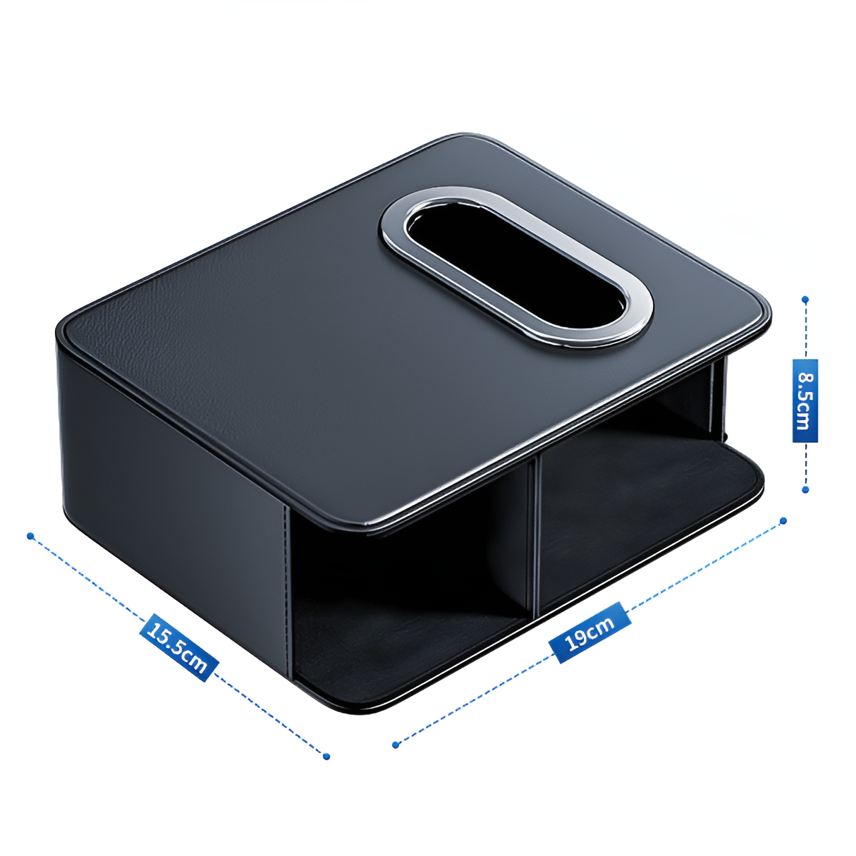 収納バッグにスマホや財布を入れた例