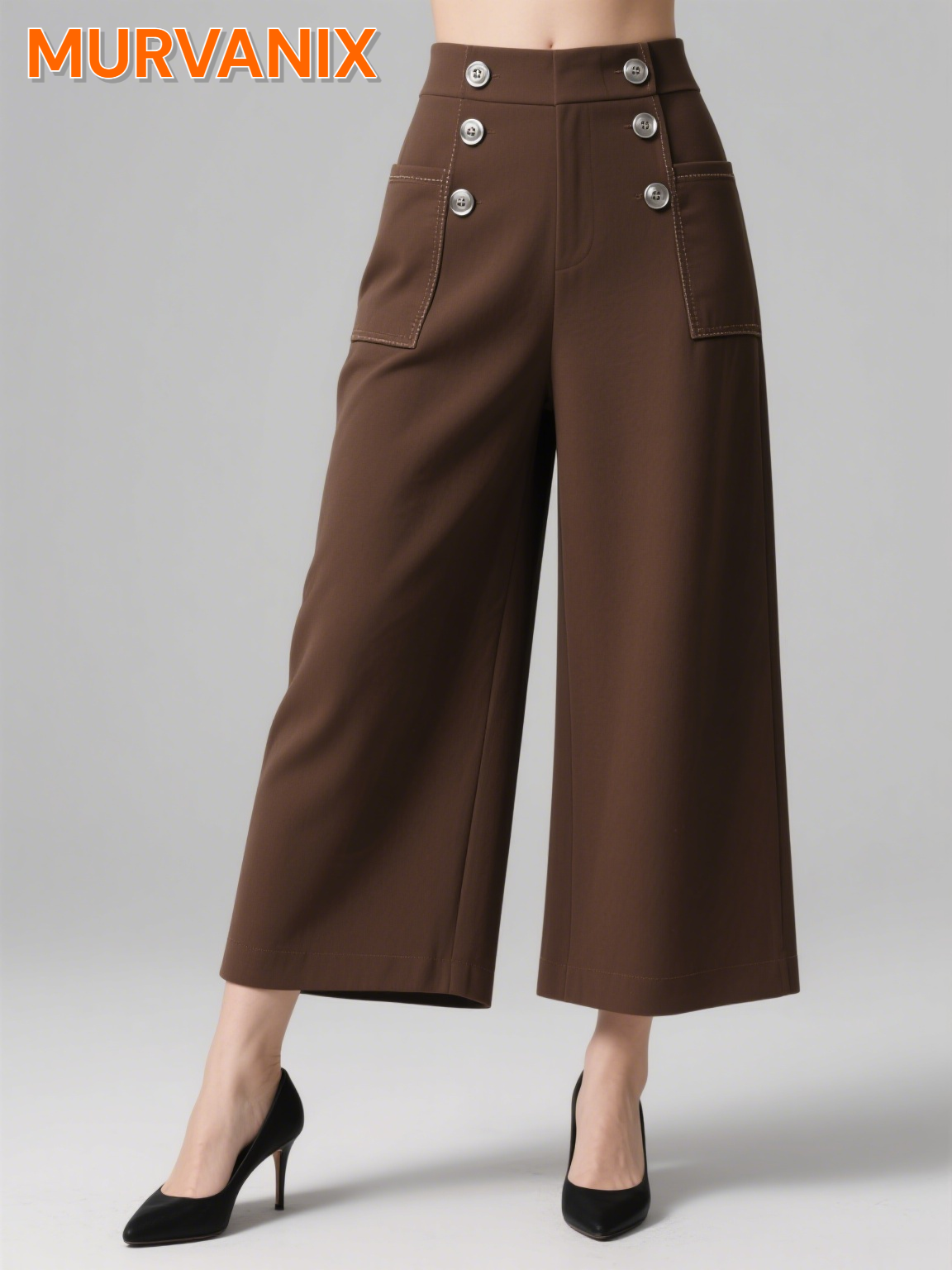 Hosenrock mit weitem Bein