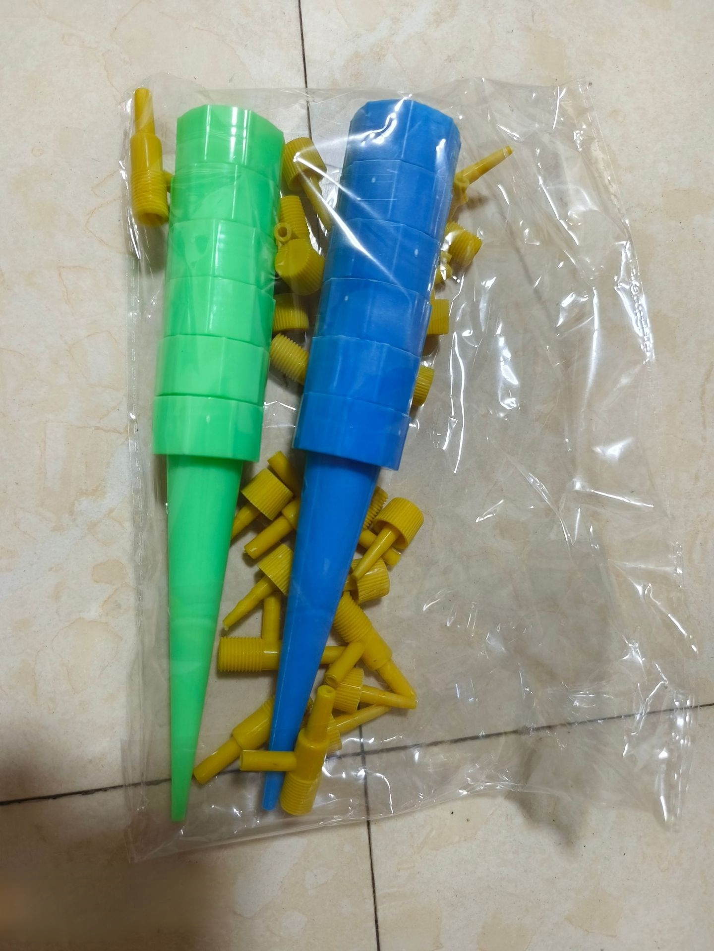 綠色&藍色12裝混色