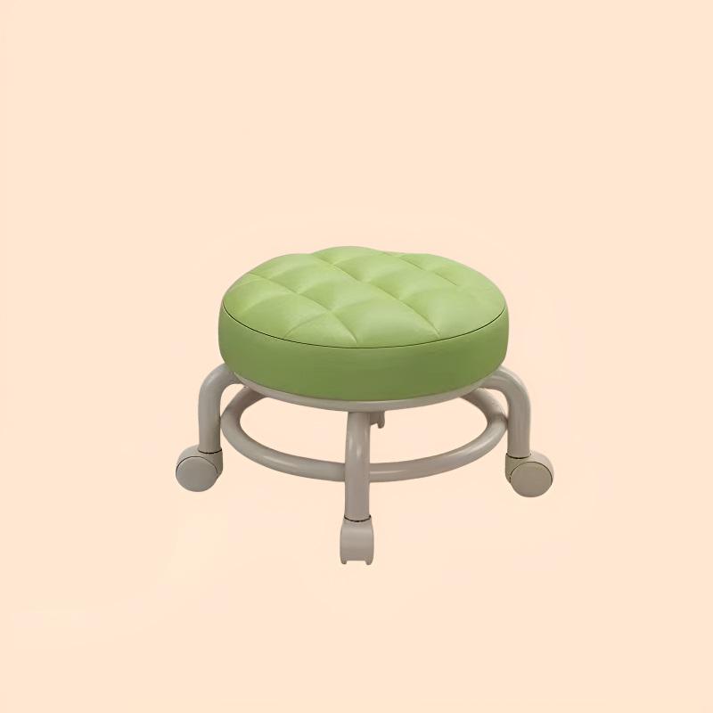 家庭用の低いスツール、キャスター付きの丸いスツール、歩行練習用スツール