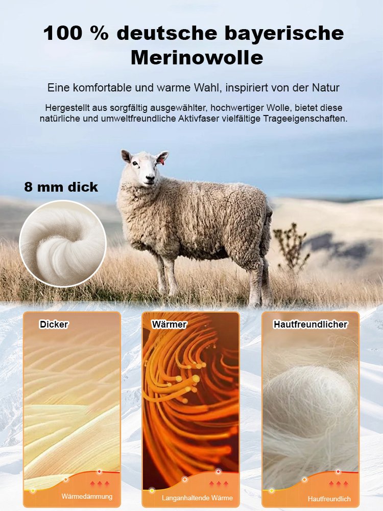 Wasserdichte, rutschfeste Outdoor-Schneestiefel