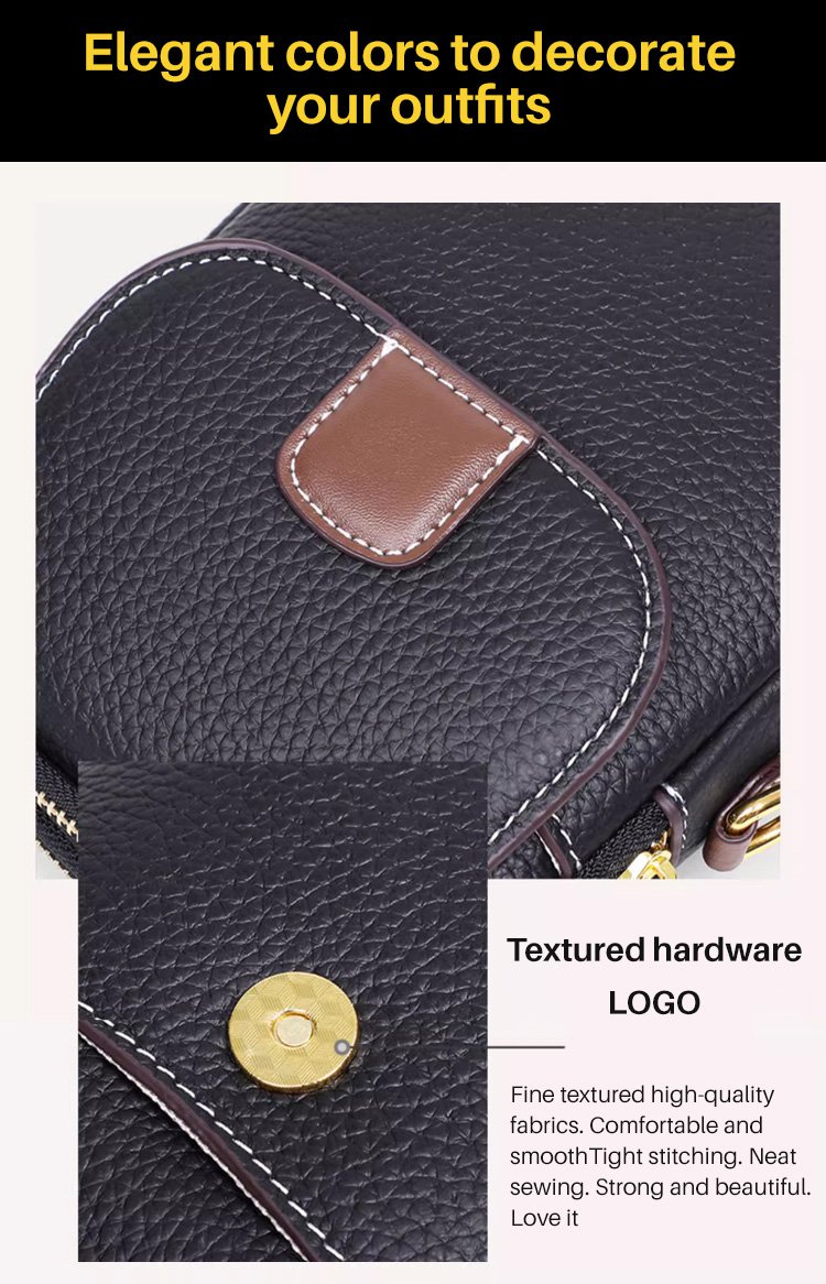 Colorblock Minimalist Women's Crossbody Phone Bag