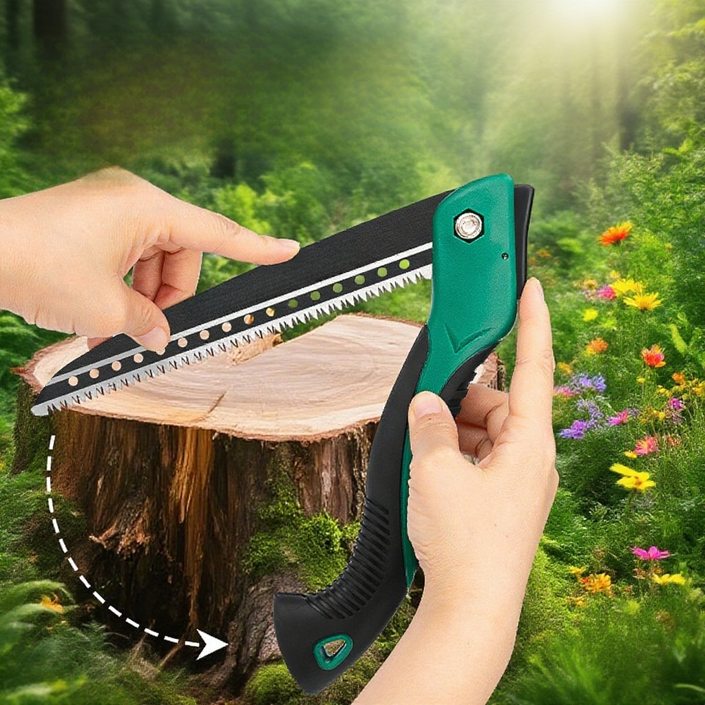 【五倍鋒利】木工專用折疊手鋸