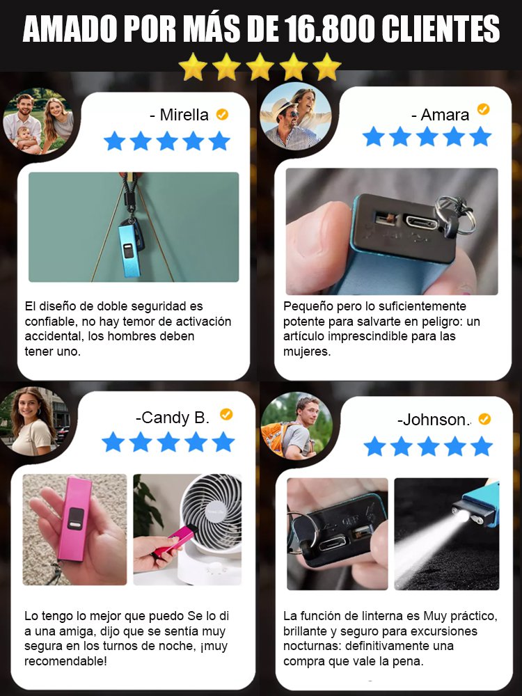 【Herramienta de Autodefensa】Bastón de Arco de Pulso