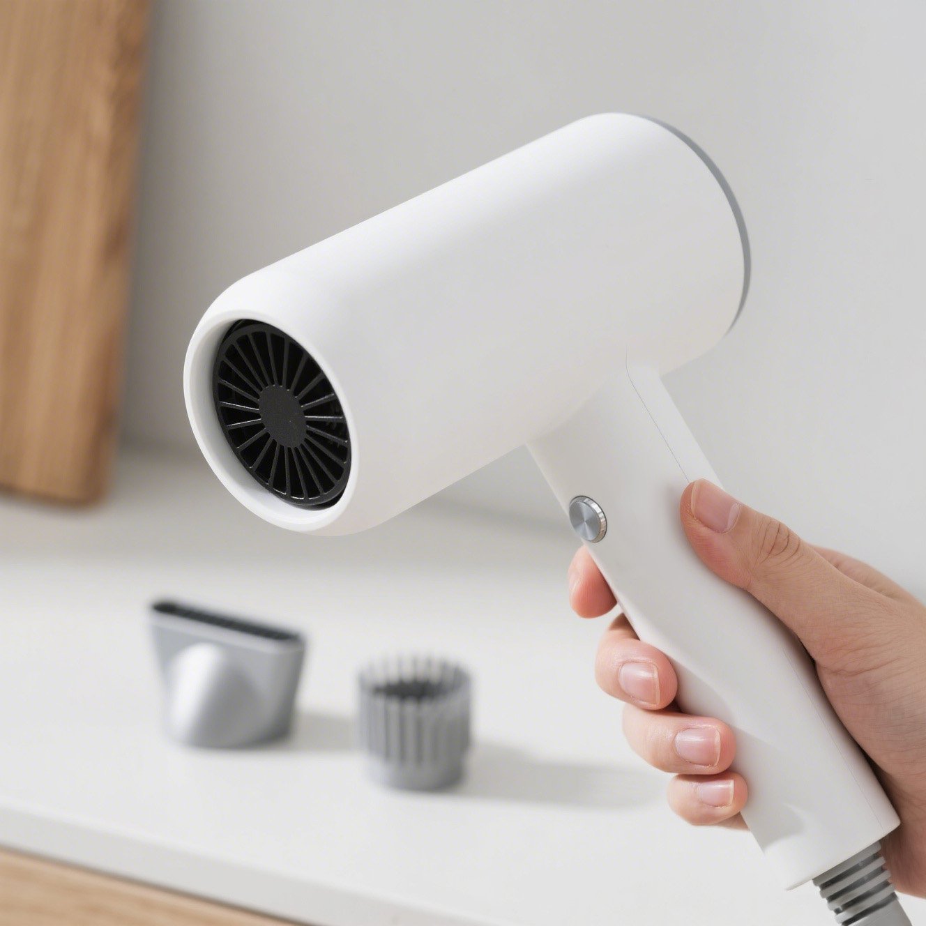 Design modern al uscătorului de păr cu ionizare