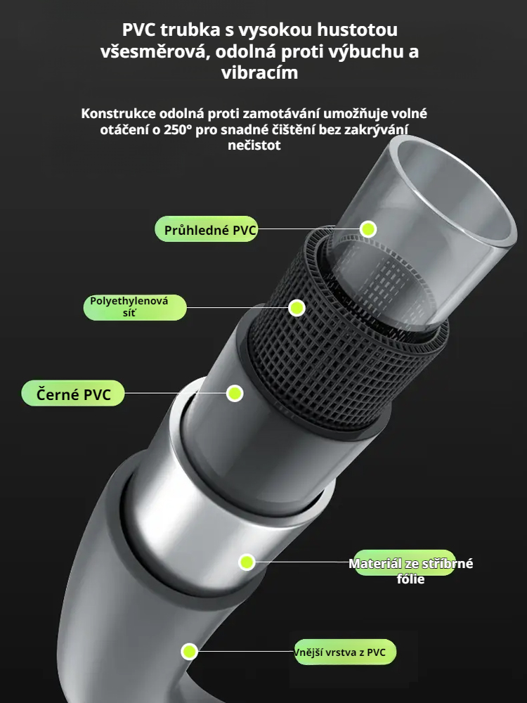 Bezdrátová vysokotlaká tichá vodní pistole na mytí aut