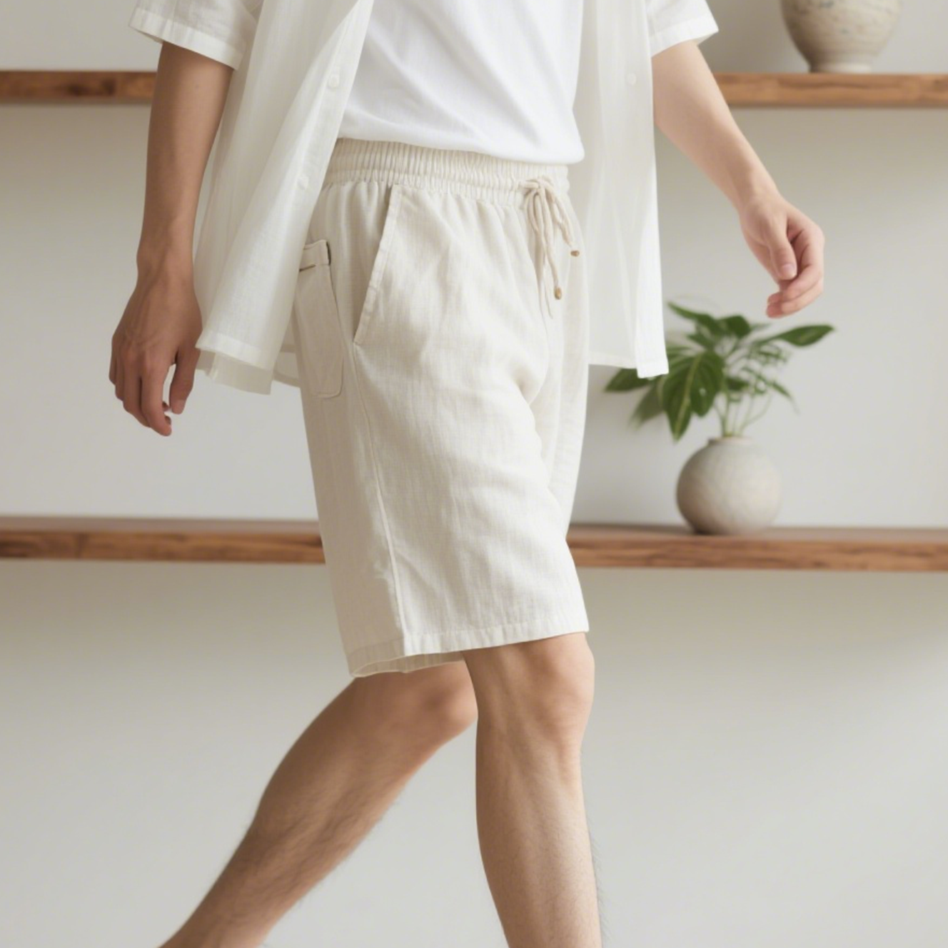 通気性抜群のショーツの着用イメージ