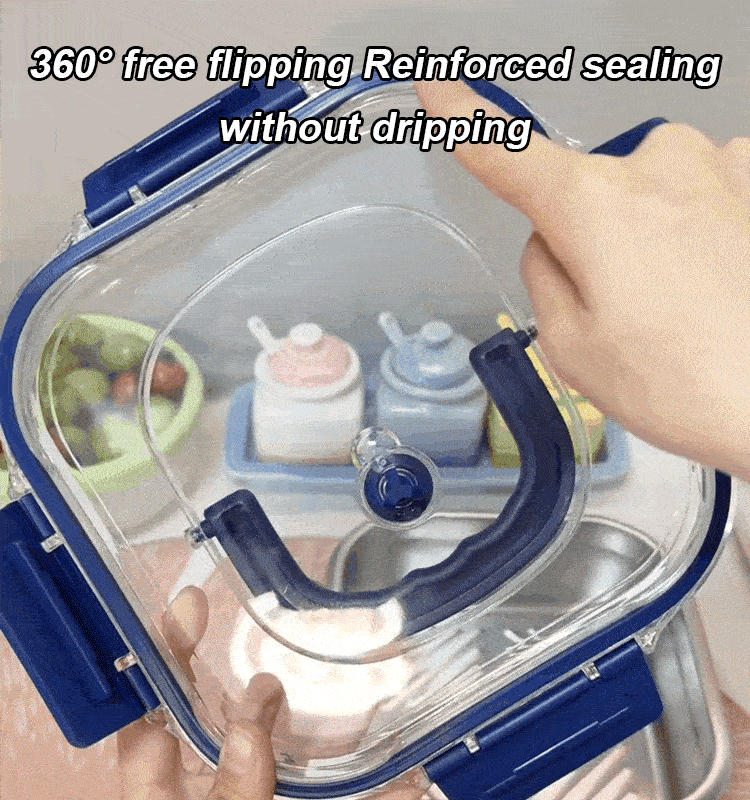 Thickened Stainless Steel Sealed Crisper Box