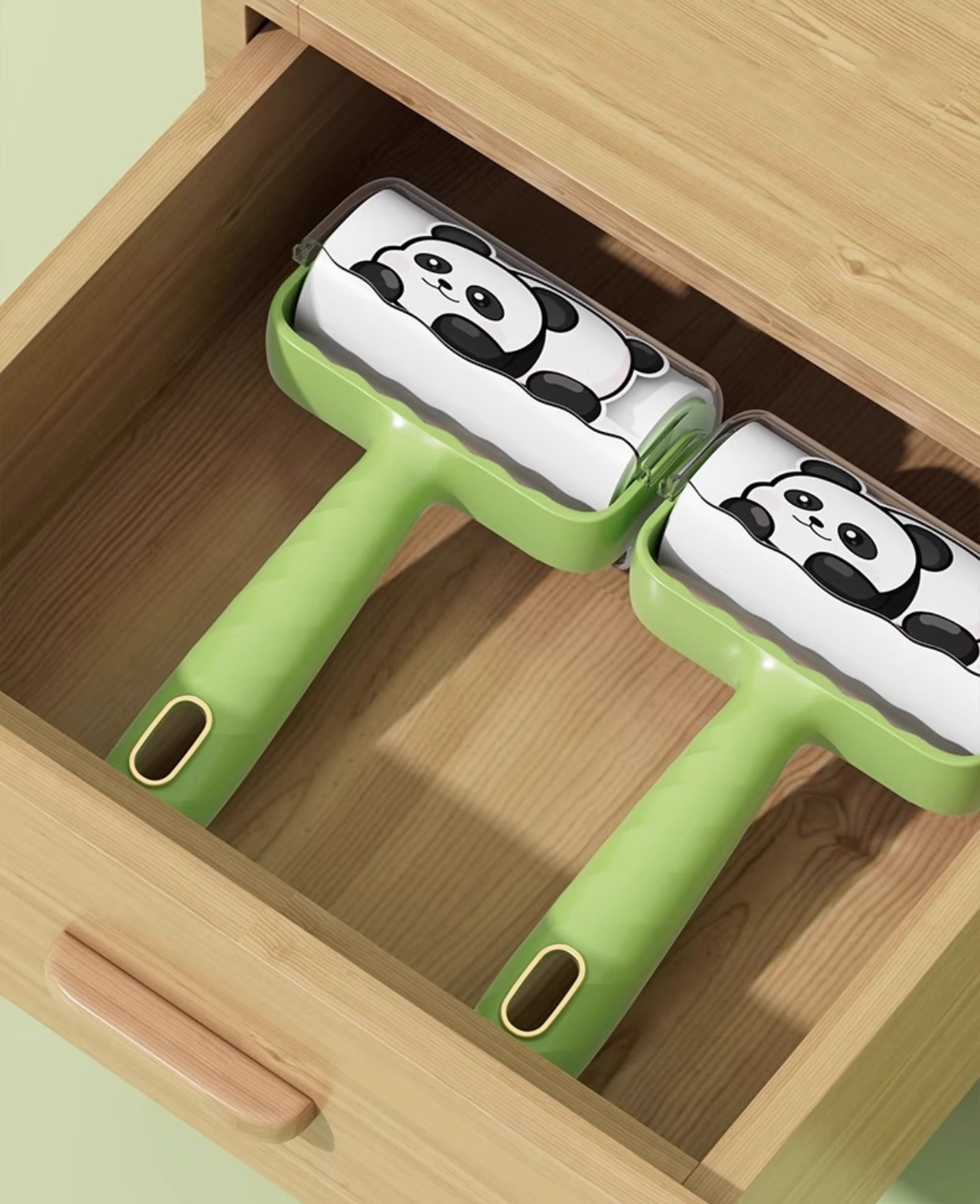 Abreißbare Rollenbürste zur Haarentfernung