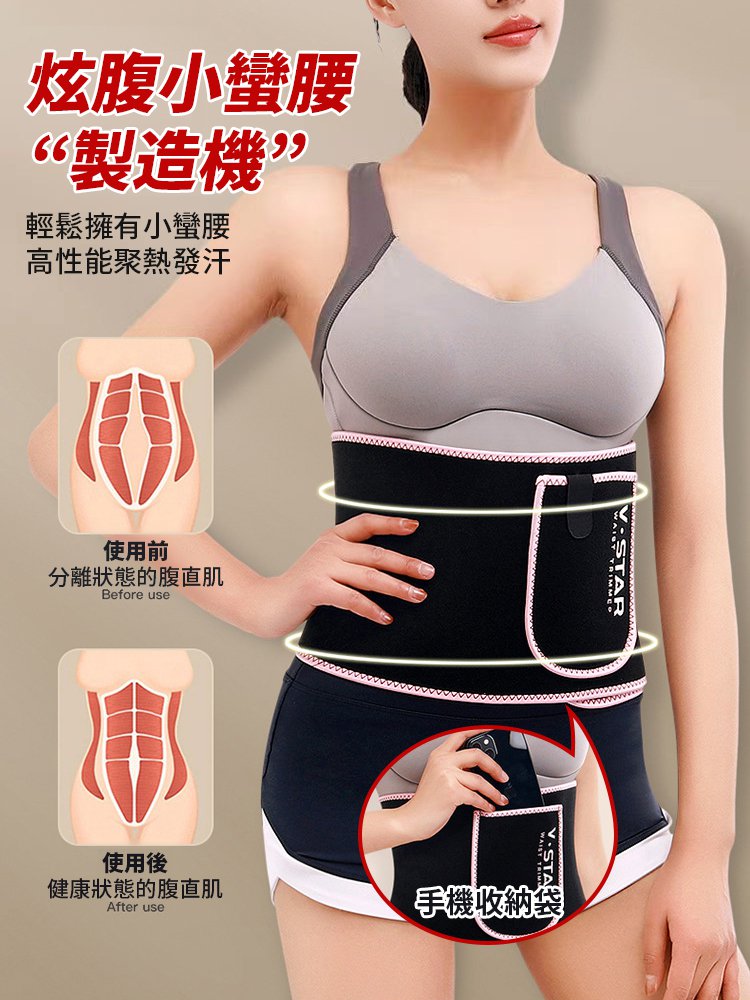 【十天瘦5斤】護腰暴汗塑身帶