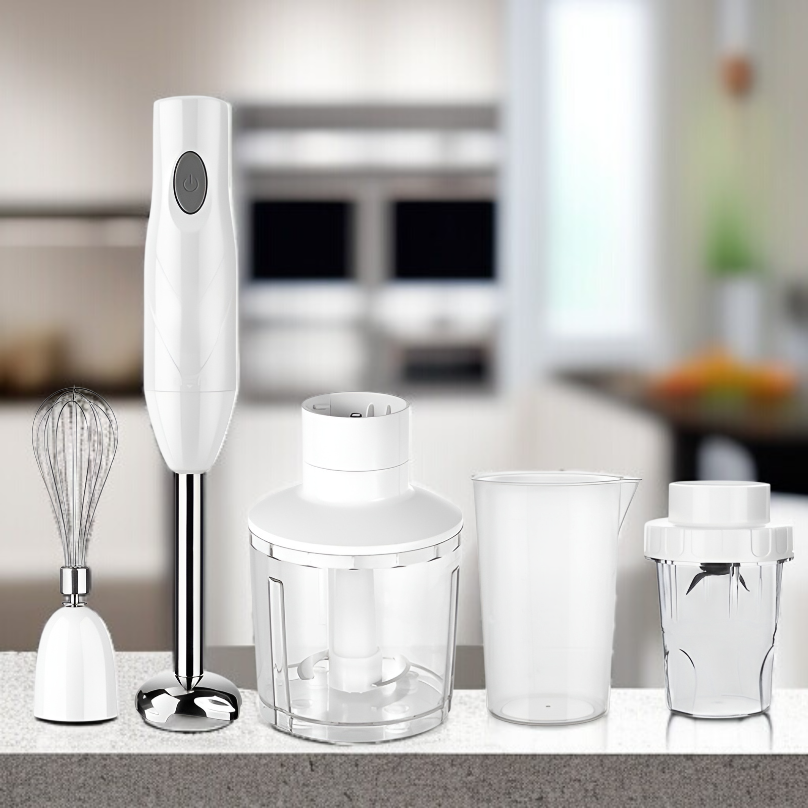 Kleine multifunktionale Küchenmaschine Fleischwolf Mixer Handküchenmaschine Babynahrungsmaschine