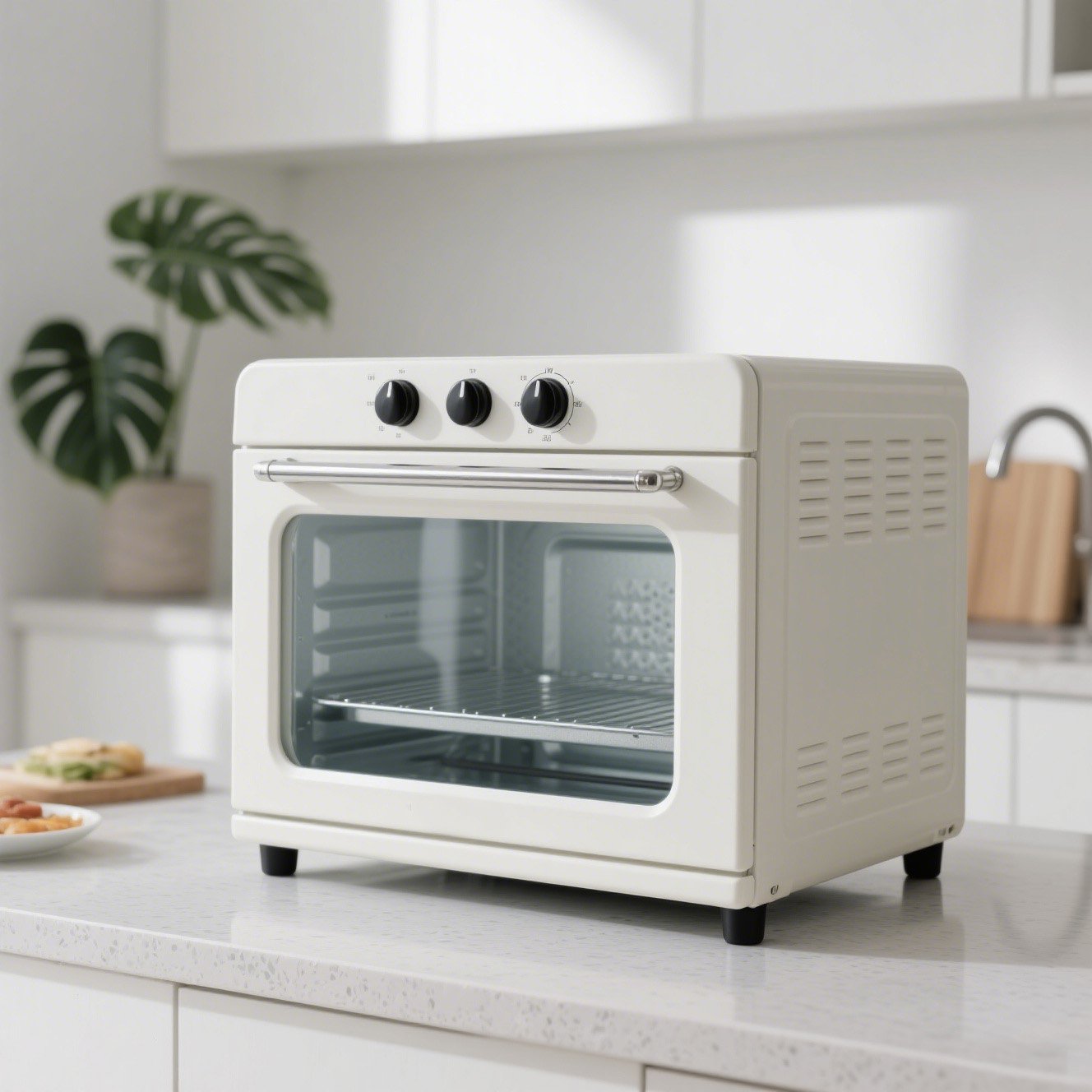 Interior spațios al cuptorului multifuncțional