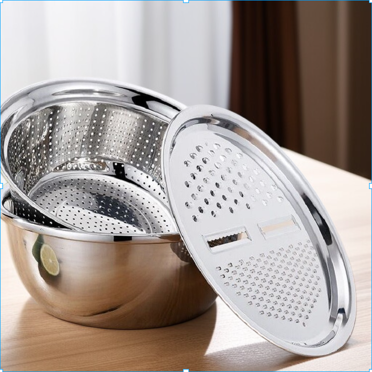 廚房加厚三件式瀝水盆