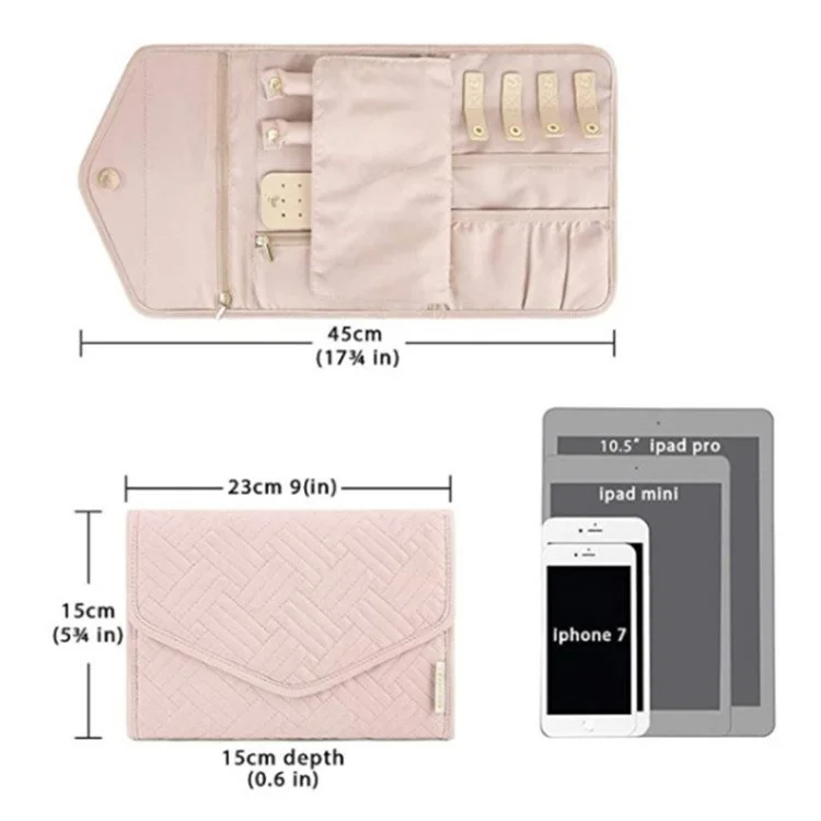 折り畳み式ジュエリーポーチ