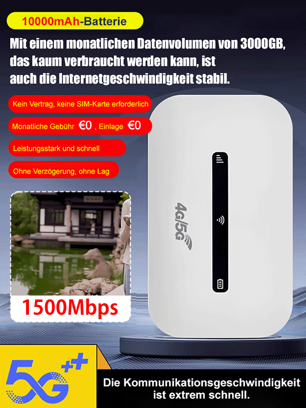 Pocket WiFi und mobile Wi-Fi-Router