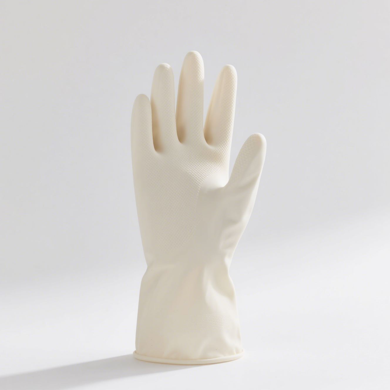 油や汚れに強いラテックスゴム製キッチン手袋の全体画像