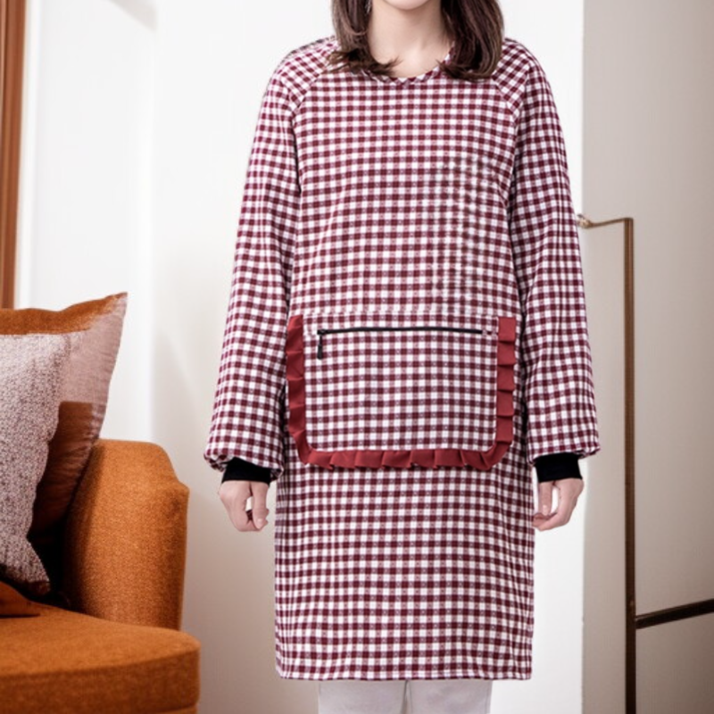 ผ้ากันเปื้อนกันน้ำและสวมใส่สำหรับห้องครัว