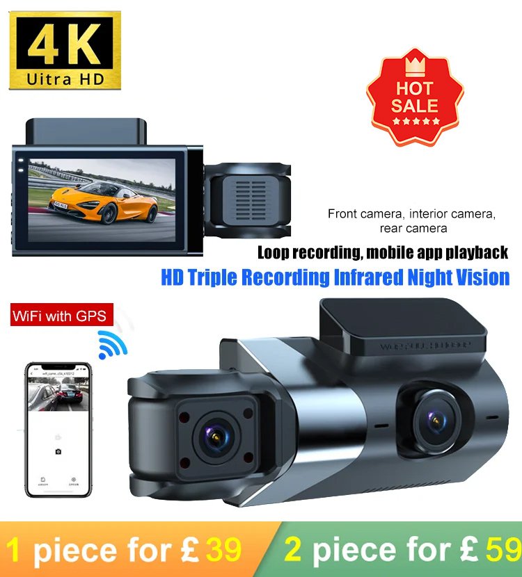 Sanlu high definition wifi driving recorder