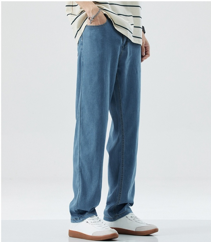 快適な履き心地のテンセルクールデニムパンツ