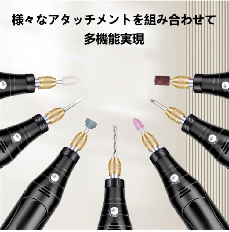 ミニルーターの各種アタッチメント