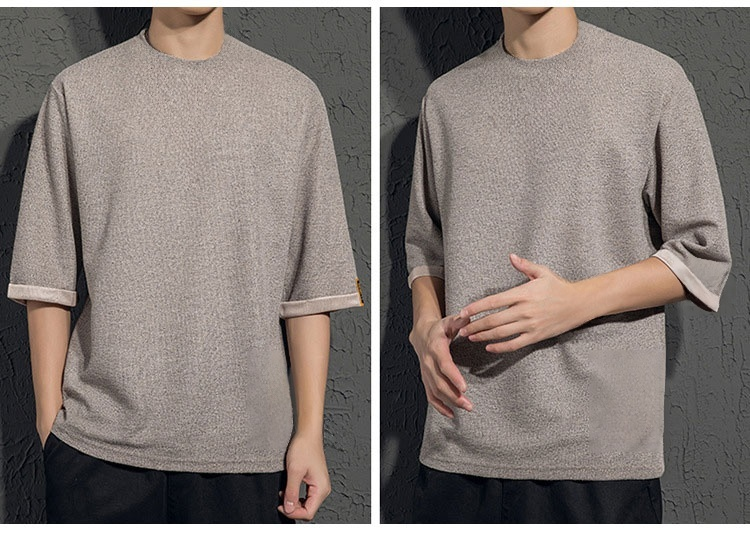 시원한 소재의 여름 반팔 티셔츠