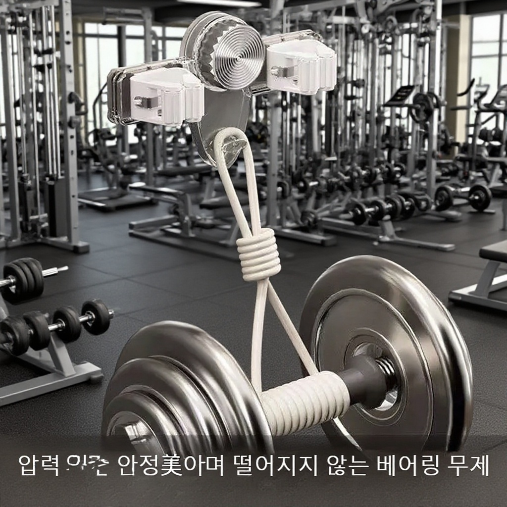 강력 진공 흡착 걸레 클립
