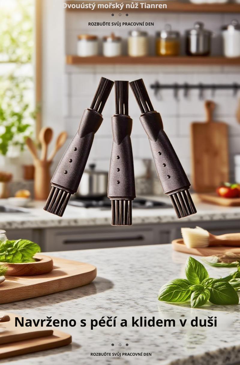 Multistyle kartáč vyrobený z přírodních materiálů