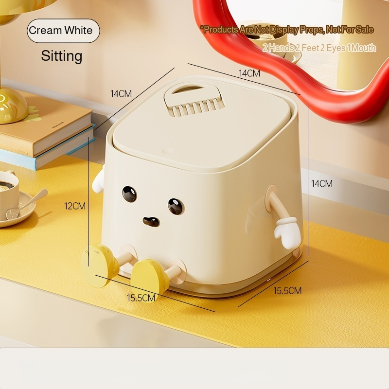 Household HighValue Trash Can Press Living Room Plastic MultiScene Storage