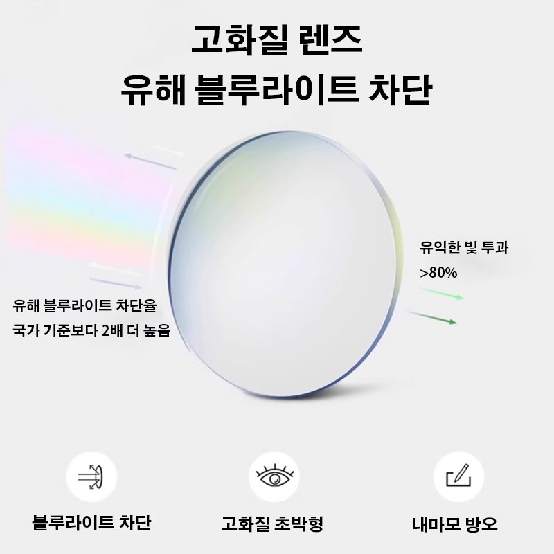 남녀공용 블루라이트 차단 돋보기 안경