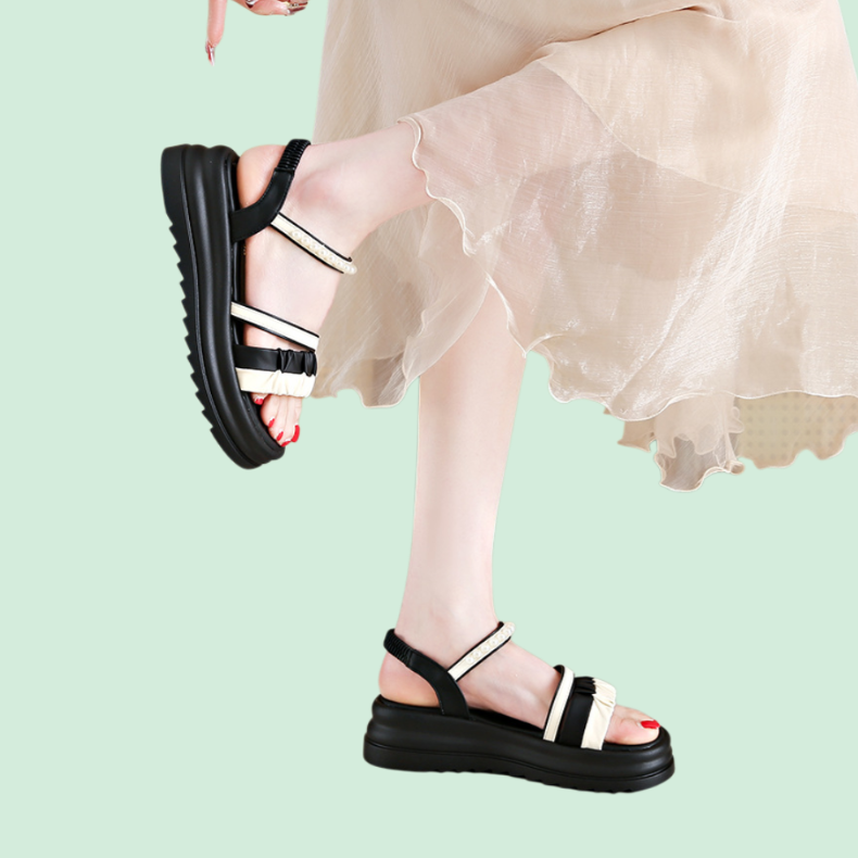 두꺼운 밑창 패션 샌들