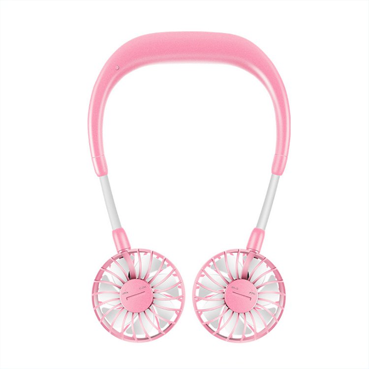 휴대식 듀얼 목걸이 선풍기