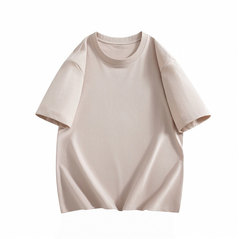 남녀 공용 심플한 반팔 티셔츠