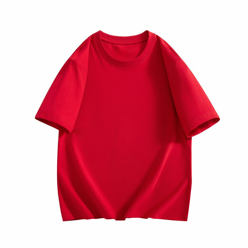 남녀 공용 심플한 반팔 티셔츠