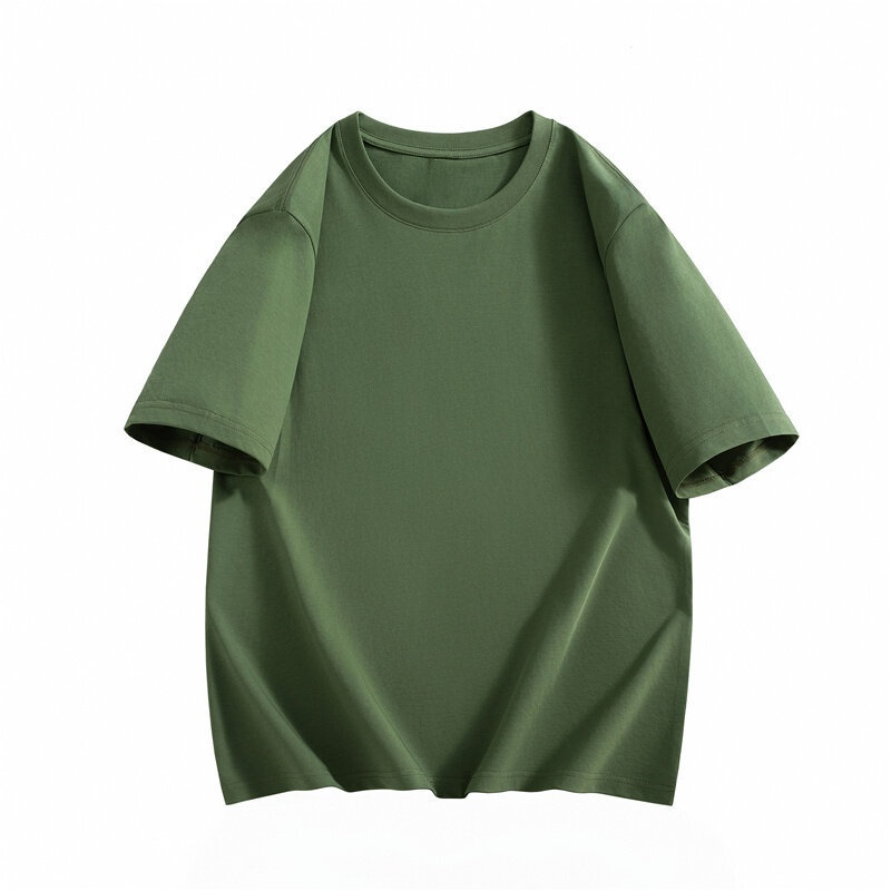 남녀 공용 심플한 반팔 티셔츠