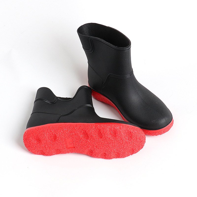 防滑中筒雨鞋