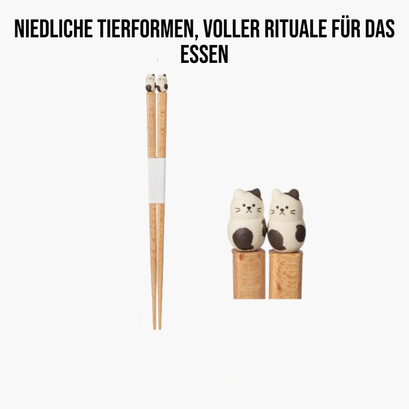 Essstäbchen aus Holz für den Haushalt
