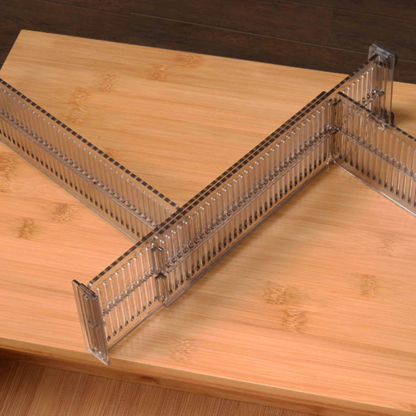 引き出し仕切り、家庭用収納、引き込み式間仕切り、クリエイティブな引き出し仕切り、自由な組み合わせ