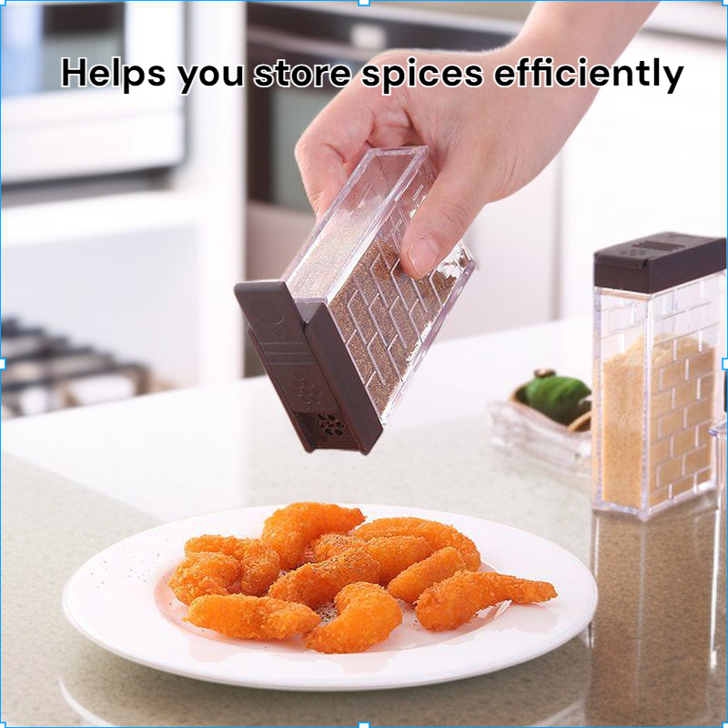 Practical kitchen seasoning box storage box household seasoning bottle combination pack