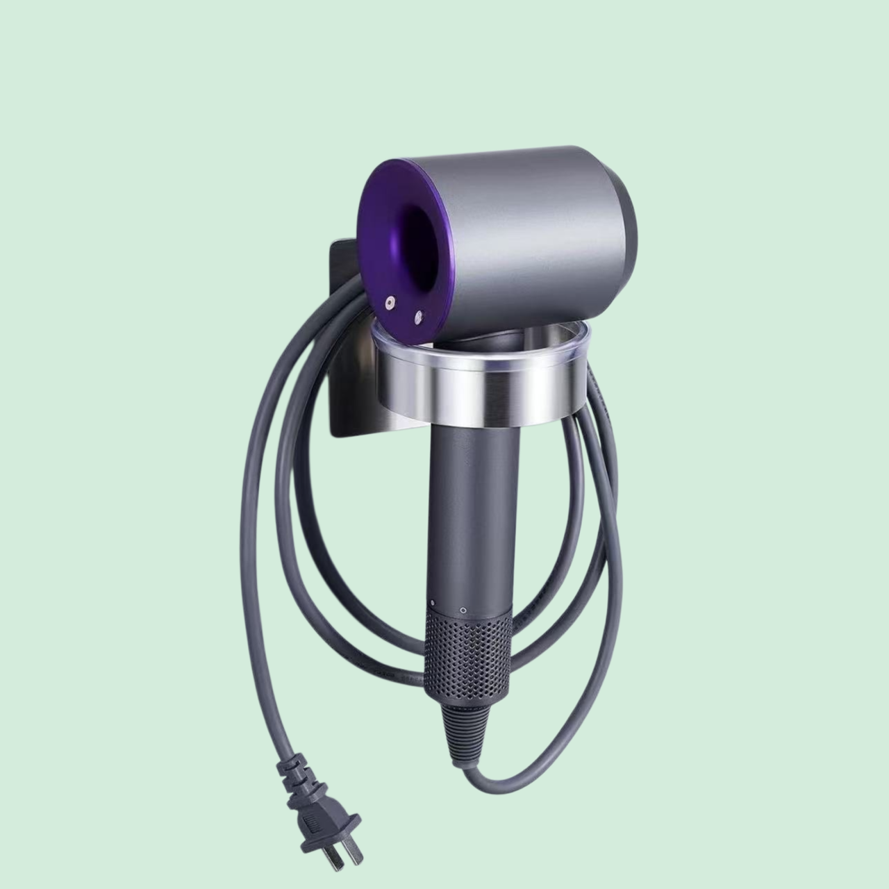 Perforierter Haartrocknerständer