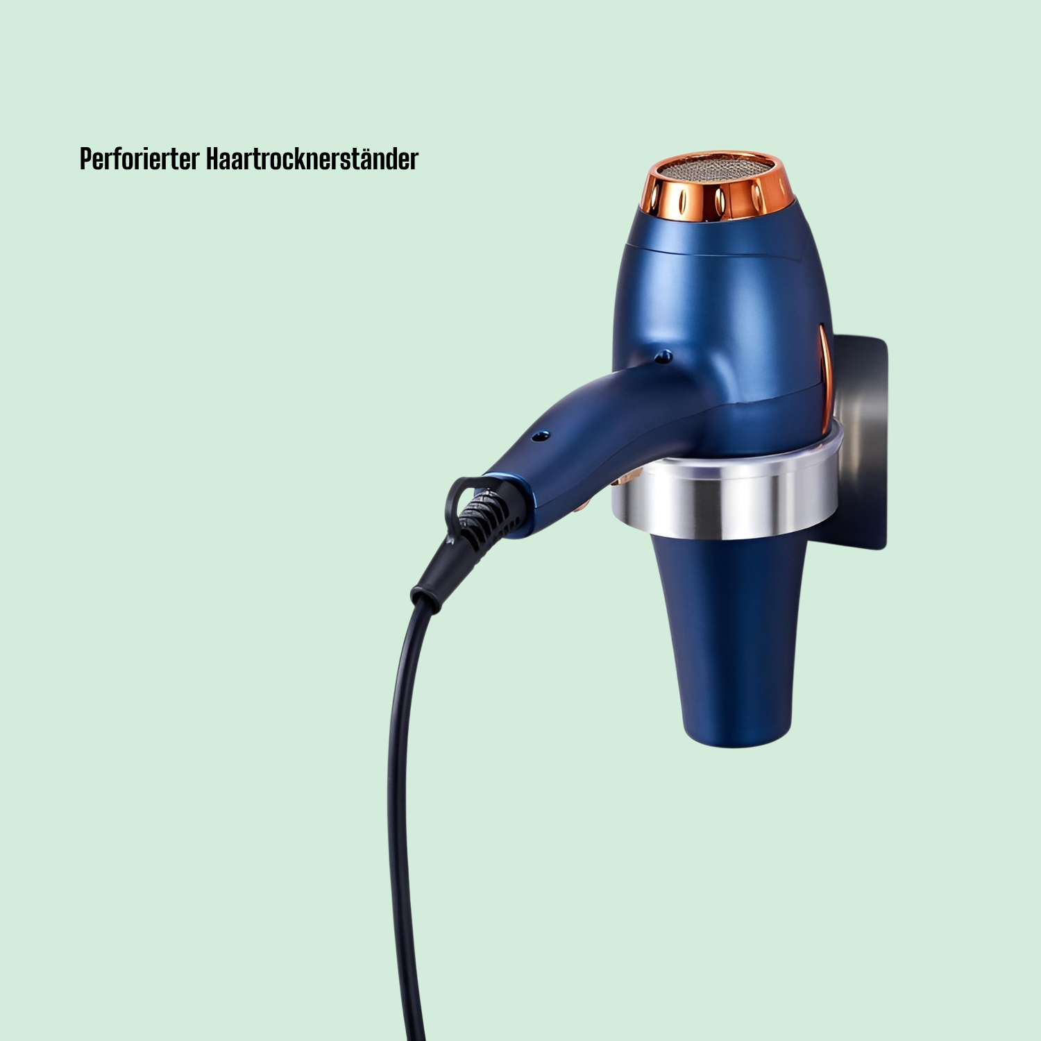 Perforierter Haartrocknerständer