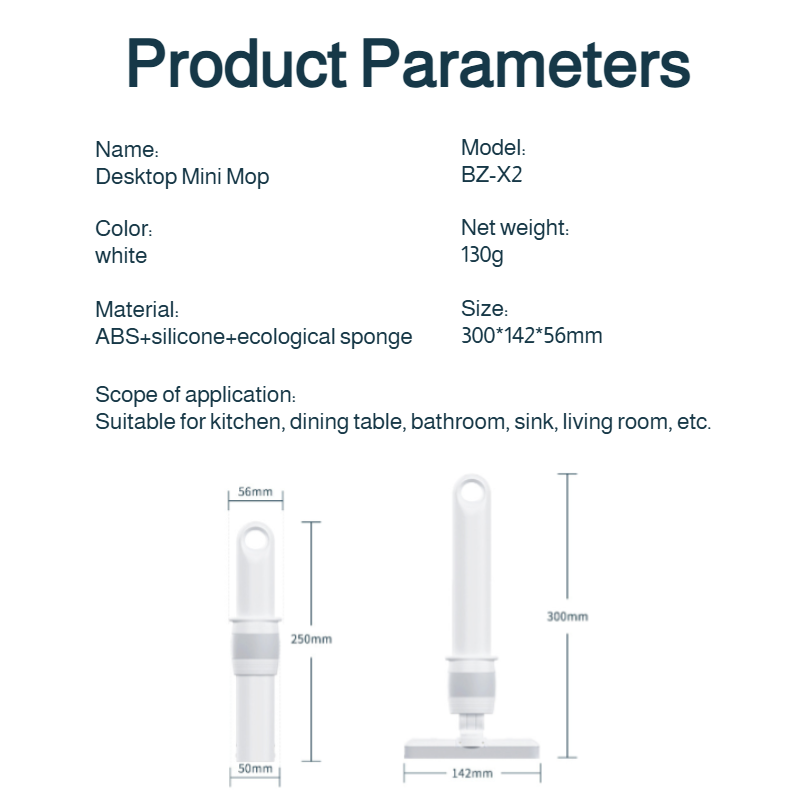 Fast Absorbing No-Hand-Wash Cleaning Brush Cloth