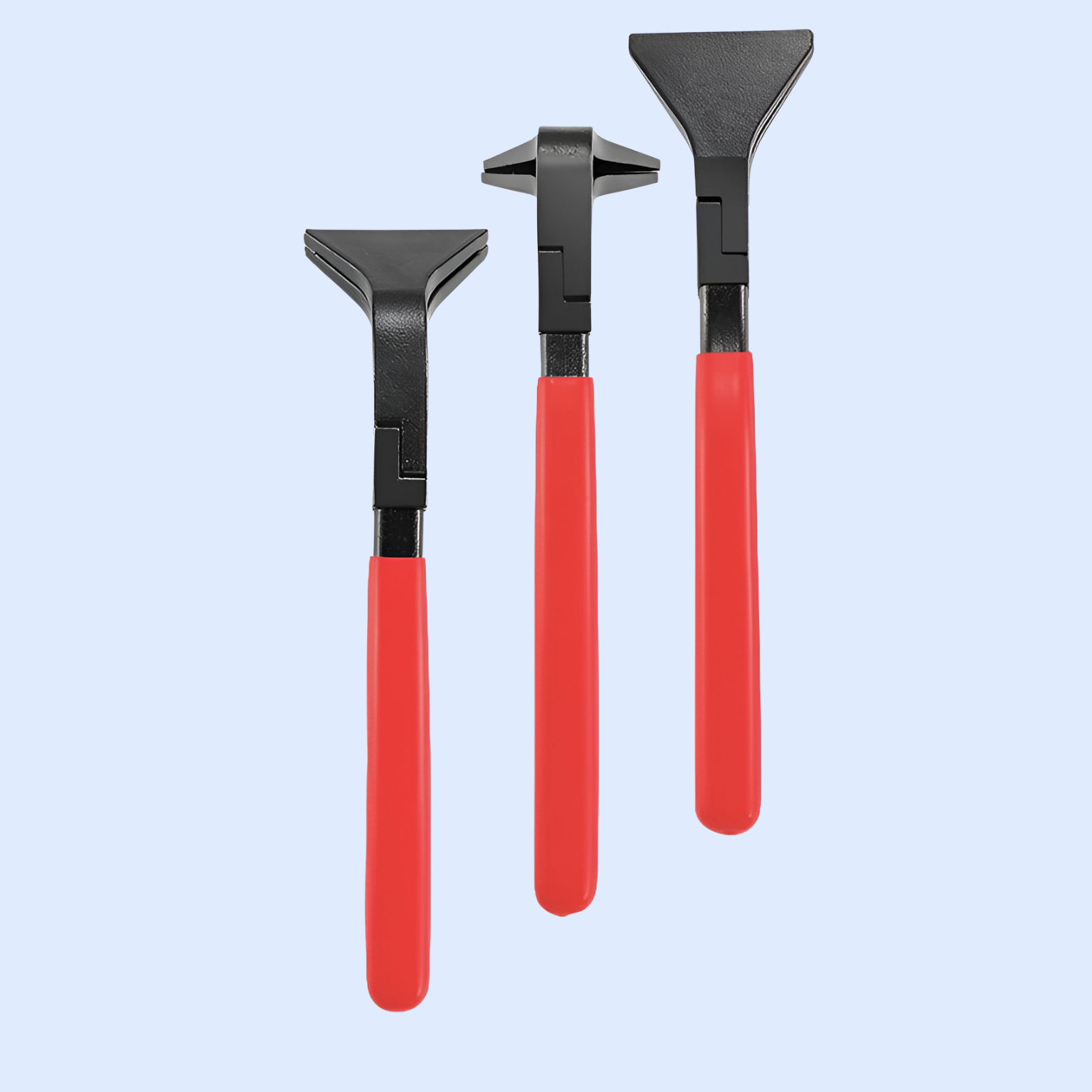 كماشة ثني مقاومة للصدأ، كماشة صاج بمقبض مانع للانزلاق وفم مسطح