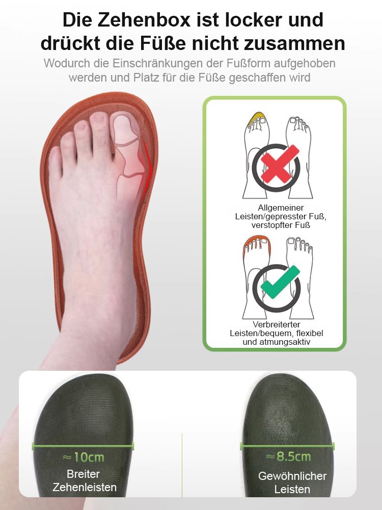 【Leicht und ohne Belastung】Jeder Schritt fühlt sich an, als würde man auf Wolken gehen