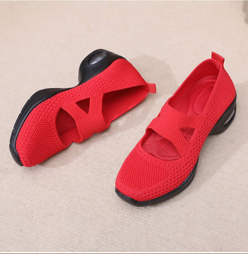 柔らかいソールのエアクッションシューズ