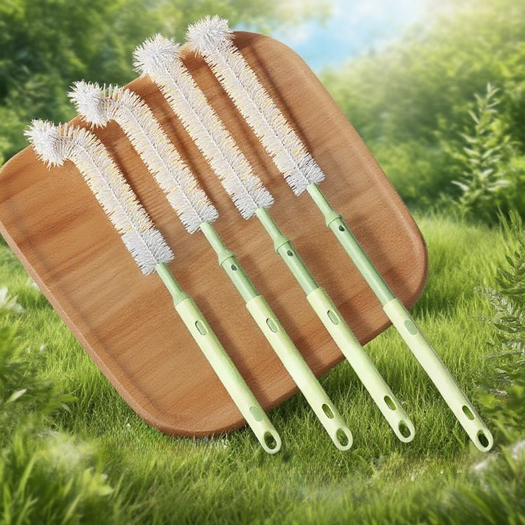 휴대가 간편한 청소 브러쉬 디자인