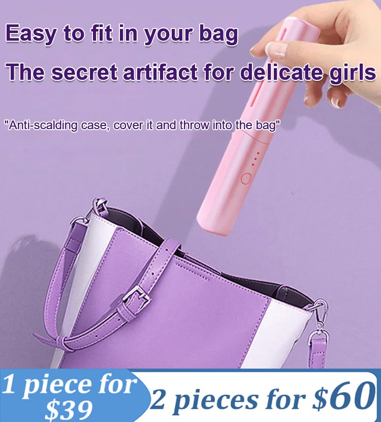 Rechargeable Negative Ion Hair Straightening Comb