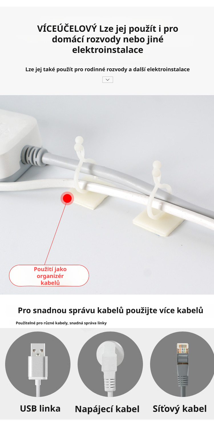 Detail držáku pro upevnění rostlin